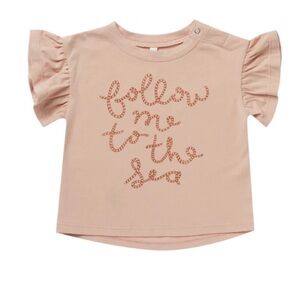 Rylee + Cru Follow Me To The Sea Short Sleeve Tee 6-12 Months